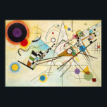 Kandinsky Composition VIII Poster<br><div class="desc">Poster Wassily Kandinsky Composition VIII. Peinture à l'huile sur toile de 1923. Kandinsky a créé quelques-uns des tableaux abstraits les plus célèbres du XXe siècle, et Composition VIII en fait certainement partie. Pleine de lignes noires et de formes intrigantes, la peinture se déplace avec un sens de la vie et...</div>