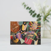 Kandinsky Composition X Abstract Kunstwerk Briefkaart (Staand voorkant)