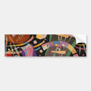 Kandinsky Composition X Abstract Kunstwerk Bumpersticker