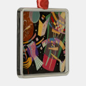 Kandinsky Composition X Abstract Kunstwerk Metalen Ornament (Rechts)