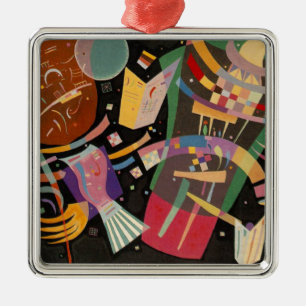 Kandinsky Composition X Abstract Kunstwerk Metalen Ornament