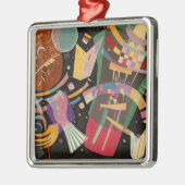 Kandinsky Composition X Abstract Kunstwerk Metalen Ornament (Links)