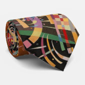 Kandinsky, Composition X Tie Stropdas (Opgerold)