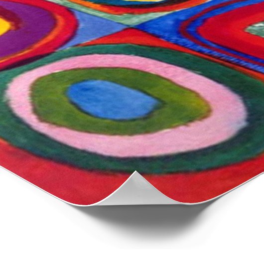 Kandinsky Concentrical Circles Fine Art Poster (Coin)