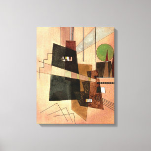 Kandinsky - Concentrisch Canvas Afdruk