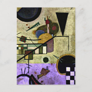 Kandinsky - Contrasterende Geluiden Briefkaart