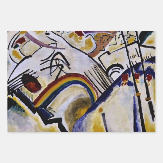 Kandinsky - Cossacks Inpakpapier Vel (Voorkant)