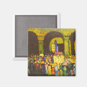 Kandinsky - De Ludwigskirche in München Magneet (Voorkant / Achterkant)