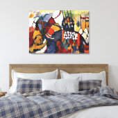 Kandinsky - De Olifant Canvas Afdruk (Insitu (Slaapkamer))