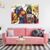 Kandinsky - De Olifant Canvas Afdruk (Insitu (Woonkamer))