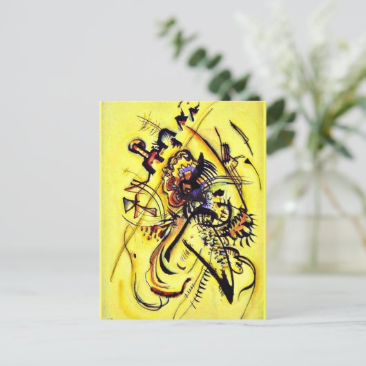 Kandinsky - De onbekende stem, Briefkaart (Staand voorkant)