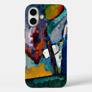 Kandinsky - De waterval, de abstracte kunst iPhone 16 Plus Hoesje