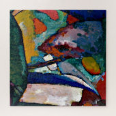 Kandinsky - De waterval, de kleurrijke abstracte k Legpuzzel (Horizontaal)