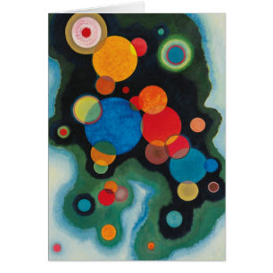Kandinsky Deepened Impulse Abstracte Oil op Canvas