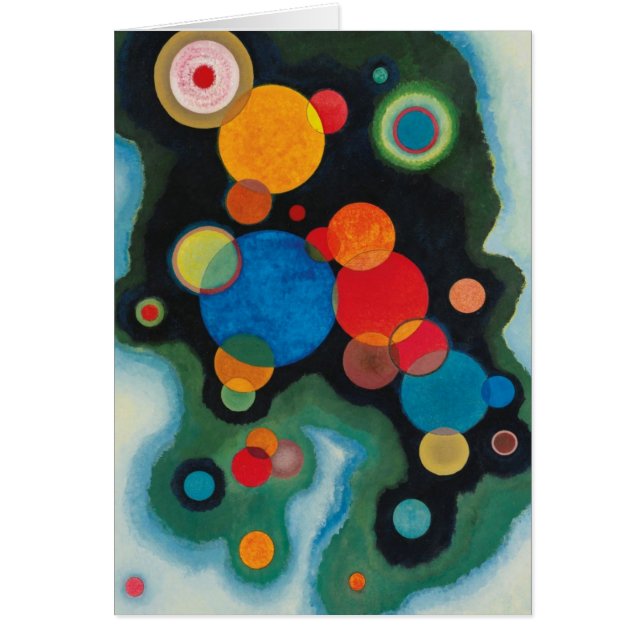 Kandinsky Deepened Impulse Abstracte Oil op Canvas (Voorkant)