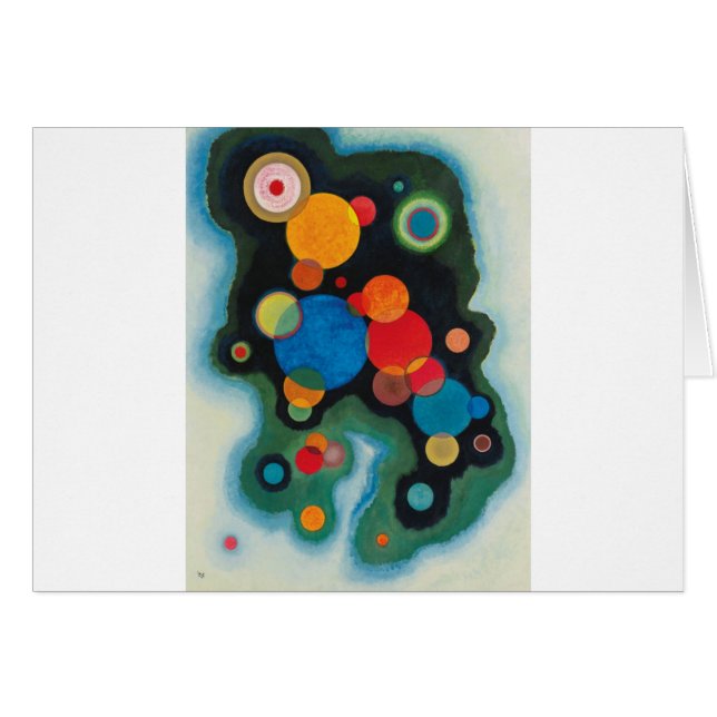Kandinsky Deepened Impulse Abstracte Oil op Canvas (Voorkant Horizontaal)