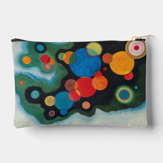 Kandinsky Deepened Impulse Abstracte Oil op Canvas Etui (Achterkant)