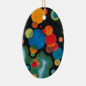 Kandinsky Deepened Impulse Abstracte Oil op Canvas Keramisch Ornament (Rechts)