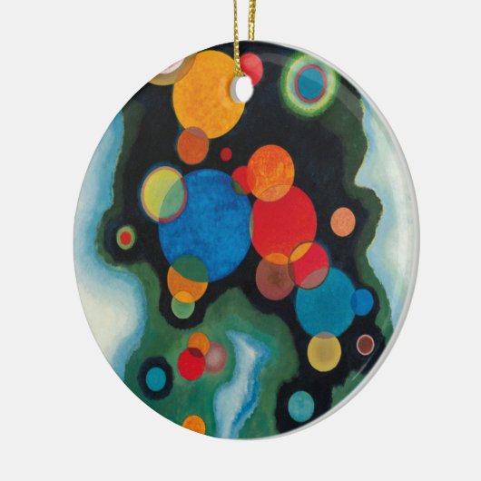 Kandinsky Deepened Impulse Abstracte Oil op Canvas Keramisch Ornament (Links)