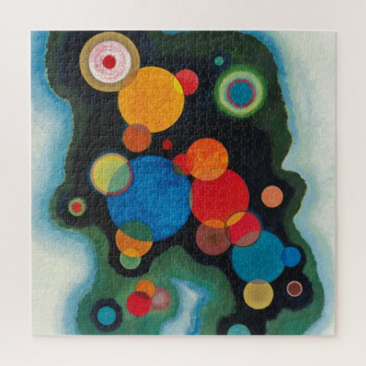 Kandinsky Deepened Impulse Abstracte Oil op Canvas Legpuzzel (Verticaal)