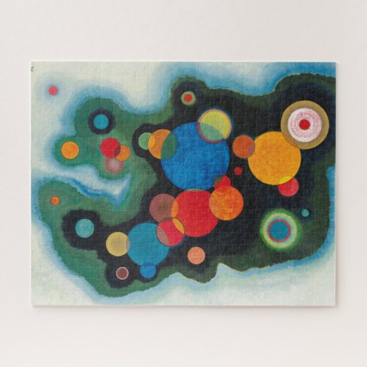 Kandinsky Deepened Impulse Abstracte Oil op Canvas Legpuzzel (Horizontaal)