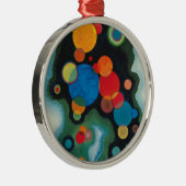 Kandinsky Deepened Impulse Abstracte Oil op Canvas Metalen Ornament (Rechts)