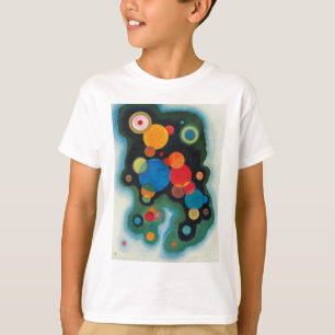 Kandinsky Deepened Impulse Abstracte Oil op Canvas T-shirt