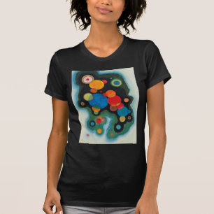 Kandinsky Deepened Impulse Abstracte Oil op Canvas T-shirt