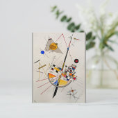 Kandinsky - Delicate spanning Briefkaart (Staand voorkant)