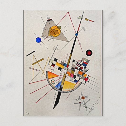 Kandinsky - Delicate spanning Briefkaart (Voorkant)