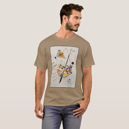 Kandinsky - Delicate spanning T-shirt (Voorkant volledig)