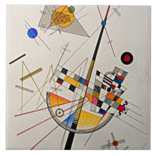 Kandinsky - Delicate Tension, Tegeltje