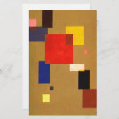 Kandinsky Dertien rechthoeken Abstract schilderen Briefpapier (Voorkant / Achterkant)