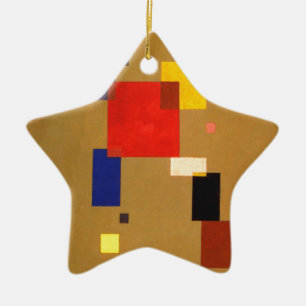 Kandinsky Dertien rechthoeken Abstract schilderen Keramisch Ornament