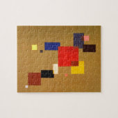 Kandinsky Dertien rechthoeken Abstract schilderen Legpuzzel (Horizontaal)