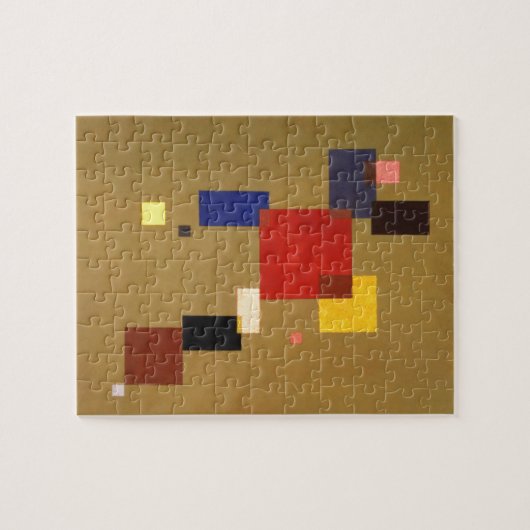 Kandinsky Dertien rechthoeken Abstract schilderen Legpuzzel (Horizontaal)