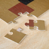 Kandinsky Dertien rechthoeken Abstract schilderen Legpuzzel (Zijkant)