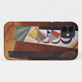 Kandinsky Development in Brown Abstract Painting Case-Mate iPhone Case (Achterkant (horizontaal))