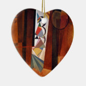 Kandinsky Development in Brown Abstract Painting Keramisch Ornament (Rechts)