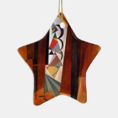 Kandinsky Development in Brown Abstract Painting Keramisch Ornament (Rechts)