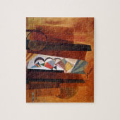 Kandinsky Development in Brown Abstract Painting Legpuzzel (Verticaal)