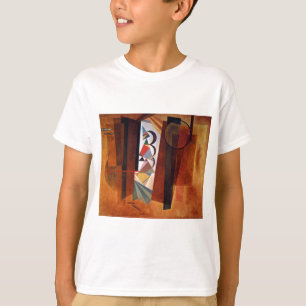 Kandinsky Development in Brown Abstract Painting T-shirt