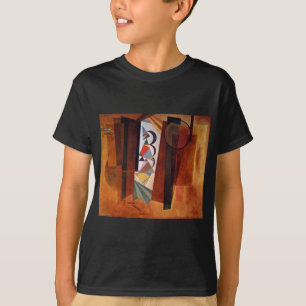 Kandinsky Development in Brown Abstract Painting T-shirt