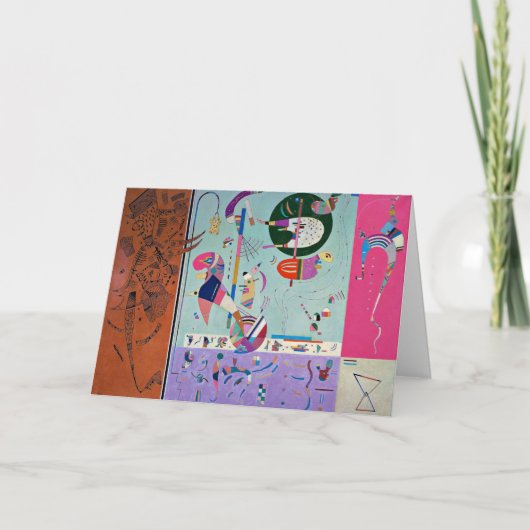 Kandinsky - diverse onderdelen kaart (Voorkant)