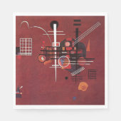 Kandinsky - Doffe Rood Servet (Voorkant)