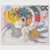 Kandinsky Dominant Curve Abstract Kunstwerk Cadeaupapier (Vlak)