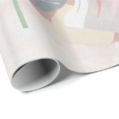 Kandinsky Dominant Curve Abstract Kunstwerk Cadeaupapier (Rol Hoek)