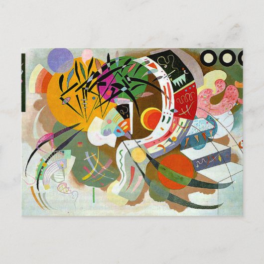 Kandinsky - Dominant Curve Briefkaart (Voorkant)