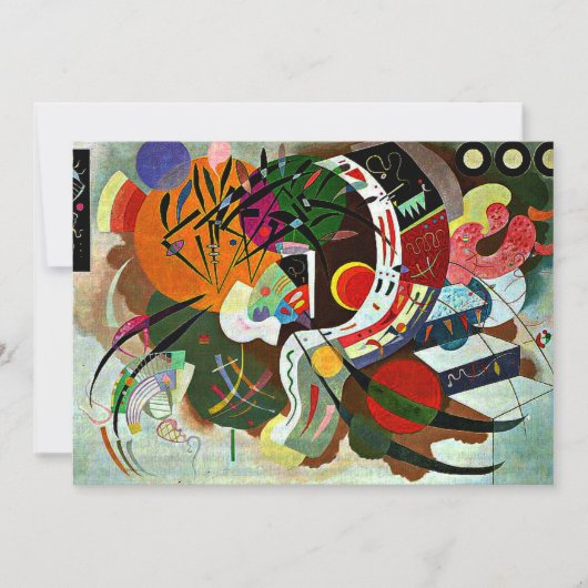 Kandinsky - Dominant Curve Kaart (Voorkant)