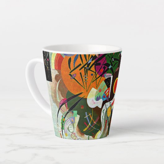 Kandinsky - Dominant Curve Latte Mok (Linkerhoek)